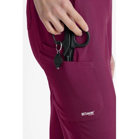 Grey's Anatomy by Barco Evolve STRETCH Cosmo Women's 6-Pocket Cargo Scrub Pants - Picture 3 of 3